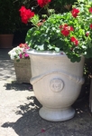 Anduze Urn - Traditional White Glaze